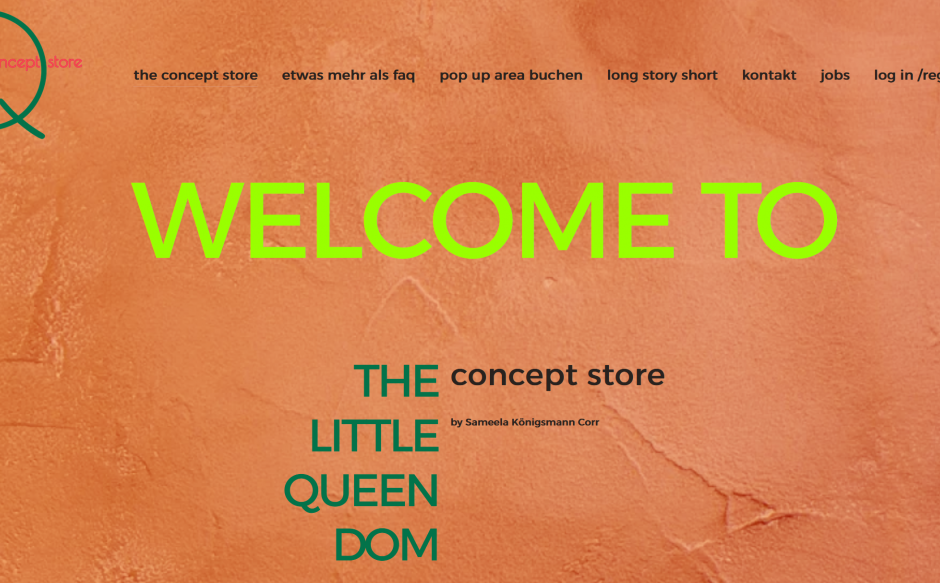 Marina Furin Designstudio THE LITTLE QUEENDOM concept store
